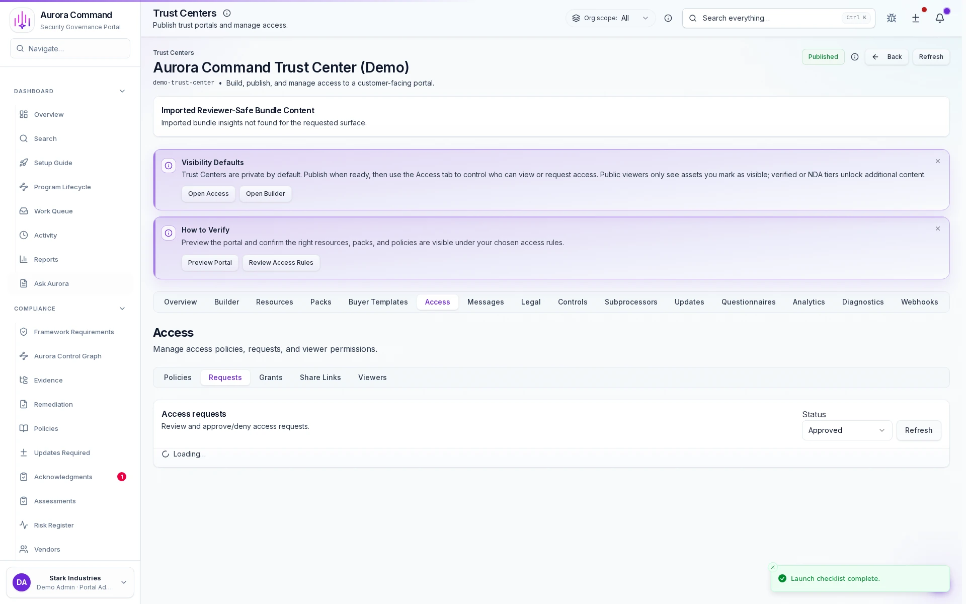 Control which reviewers can access which documents and manage sharing permissions.